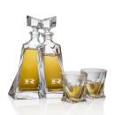 Bonham Twin Crystal Decanter Set