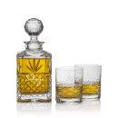 Pelham Crystal Decanter Set with Glasses