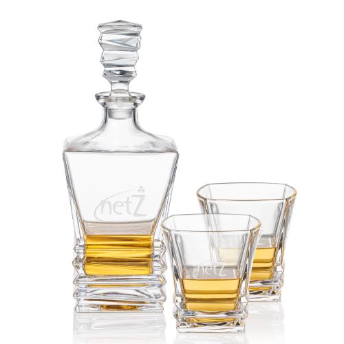 Barware Gifts - Decanters - Bentley Crystal Decanter Gift Set