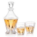 Arellano Crystal Decanter Set with Glasses