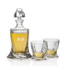 Elegant Crystal Decanter Set with Glasses