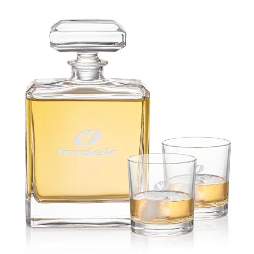 Maschito Crystal Decanter Gift Set Barware Gifts - Decanters - Maschito Crystal Decanter Gift Set