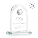 Elegant Starfire Crystal Golf Award