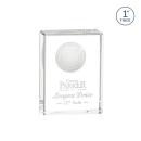 Crystal Golf Globe Award - Elegant Recognition