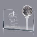 Optical Crystal Golf Globe Award