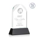 Blake Crystal Globe Award on Newhaven Base