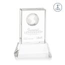 Crystal Globe Award with Base
