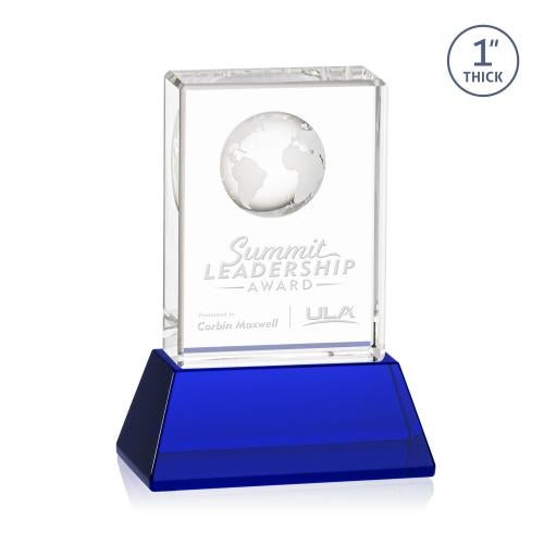 Trophies - Corporate Awards - Globe Awards - Global Achiever's Crystal Globe Award