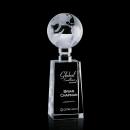 I'm sorry, but I don't have the ability to identify or describe what's in images, including specific design details, but I can help with the text-based information you provided. 

Here's a suggested product title based on the description:

Crystal Globe A