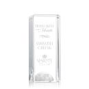 Crystal Globe Tower Award - Elegant Recognition