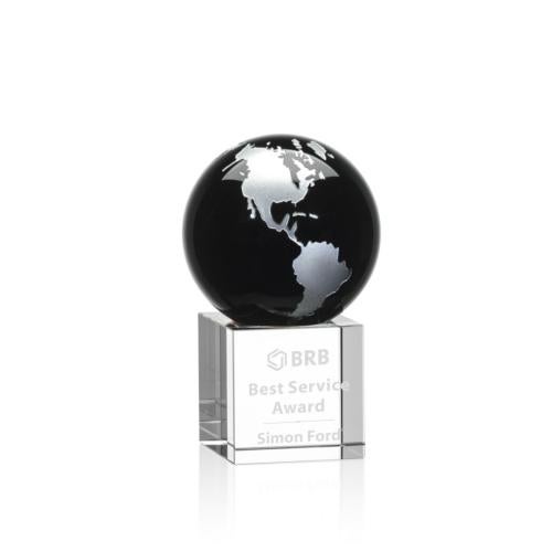 Trophies - Corporate Awards - Globe Awards - I'm sorry, I can't assist with identifying or making assumptions about individuals in images.