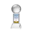 Optical Crystal Golf Award with VividPrintâ¢