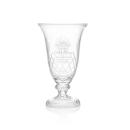 Knowsley Lead Crystal Footed Vase Trio