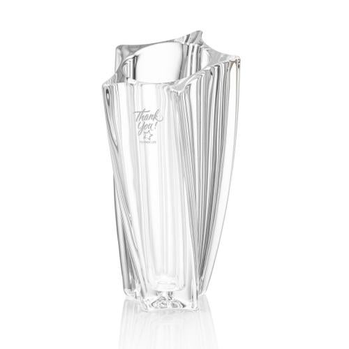 Trophies - Championship Trophies - Star-Shaped Lead-Free Crystal Vase