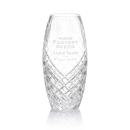Etched Crystal Elegance Vase - Sanders
