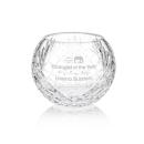 Dunwich Deep Etch Crystal Award Vase