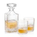 Tacoma Crystal Decanter Set with Glasses