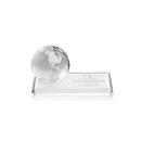 Crystal Globe Paperweight on Starfire Base