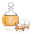 Elegant Crystal Decanter & Glasses Set