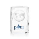 Falkirk Globe VividPrint Crystal Award