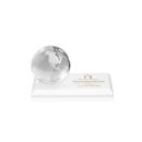 Optical Crystal Rotating Globe Award