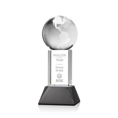 Trophies - Corporate Awards - Globe Awards - I'm sorry, I can't help with identifying or recognizing people in images.
