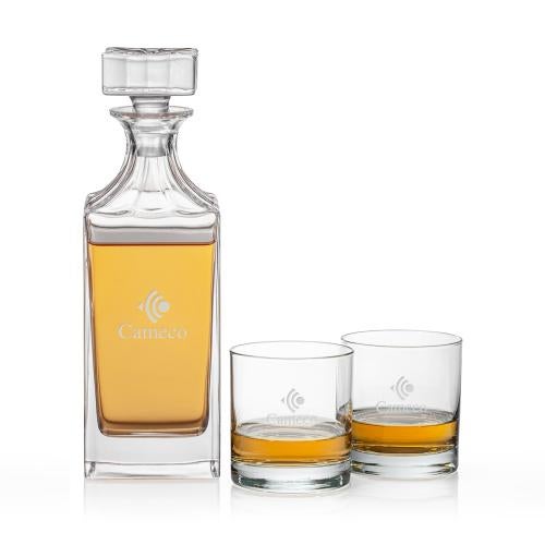Crystal Aristocrat Decanter Gift Set Barware Gifts - Decanters - Crystal Aristocrat Decanter Gift Set