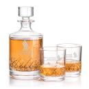 Heceta Crystal Decanter Set with Glasses