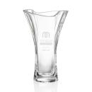 Ainsley Flared Crystal Vase - Elegant Design