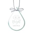 Teardrop Jade Ornament - Customizable Elegance