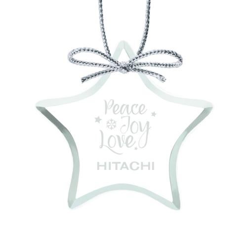 Personalized Gifts - Ornaments - Jade Star Ornament - Customizable Keepsake