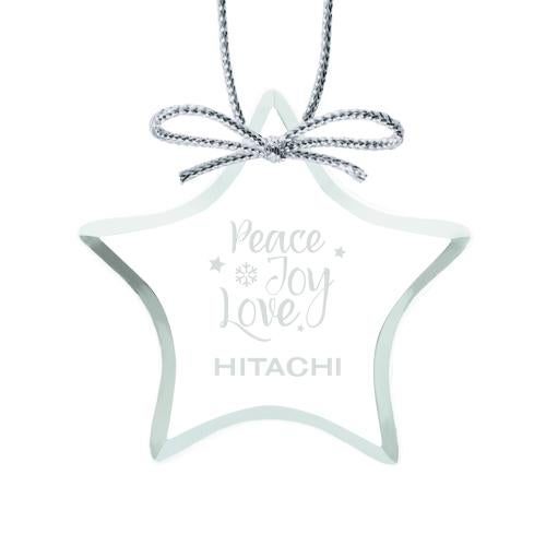 Personalized Gifts - Ornaments - Jade Star Ornament - Customizable Keepsake