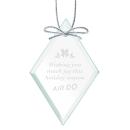 Jade Diamond Holiday Ornament
