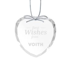 Optical Ornament - Heart - Personalized Gifts