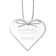 Starfire Crystal Heart Ornament - Ornaments