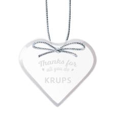 Starfire Crystal Heart Ornament - Ornaments