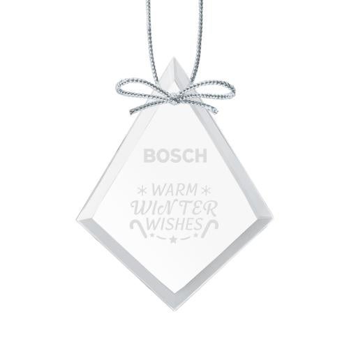 Personalized Gifts - Ornaments - Elegant Starfire Diamond Ornament