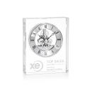 Crystal Ashland Clock - Silver Dial