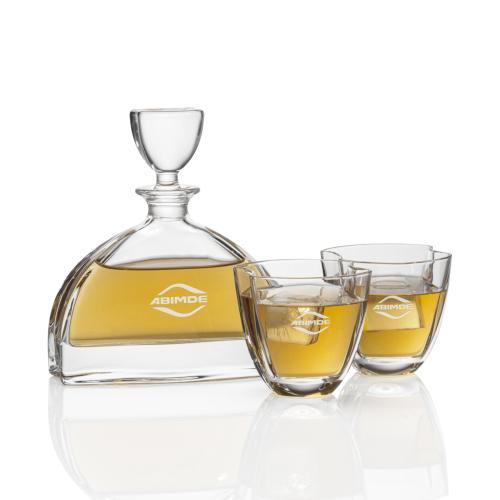Barware Gifts - Decanters - Dalkeith Crystal Decanter Set with Glasses