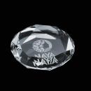 Optical Crystal Octagonal Paperweight
