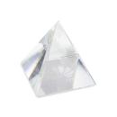 Optical Crystal Pyramid Award - Customizable