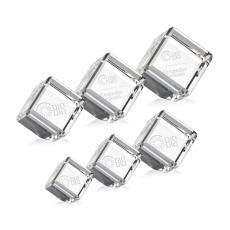 Crystal Cube Award with Double Beveled Edges - Personalized Gifts