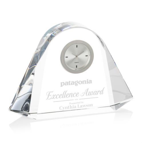 Crystal Clocks - Elegant Crystal Executive Clock
