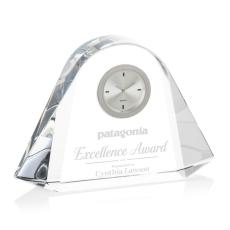 Elegant Crystal Executive Clock - Crystal Clocks