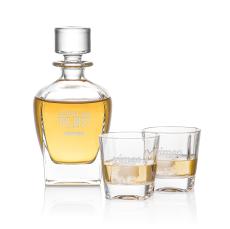 Kansas Decanter & Glasses Gift Set - Decanters