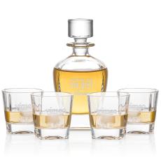 Kansas Decanter & Glasses Gift Set - Barware Gifts