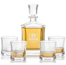 Kusak Avalon Decanter Set with Glasses - Barware Gifts
