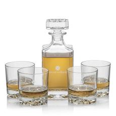 Cassidy Decanter & Glass Set - Elegant Gift - Barware Gifts