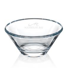 Bevelled Lead-Free Crystal Award Bowl - Trophies