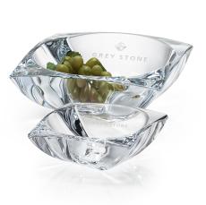 Elegant Crystal Fiorella Award Bowl - Trophies
